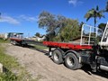 2021 AAA TRAILERS TRIAXLE FLAT TOP EXTENDABLE LA993
