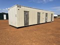 12M FOUR ROOM ACCOMMODATION TRANSPORTABLE ATCO 12 X 3M