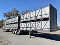 2010 BYRNE B DOUBLE DOUBLE STOCK CRATE TRAILERS