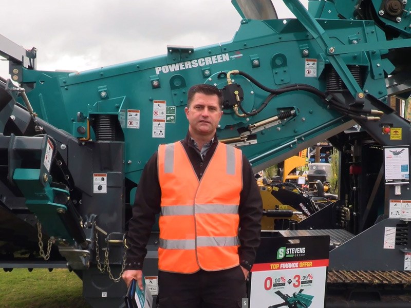 Powerscreen Titan 600 video