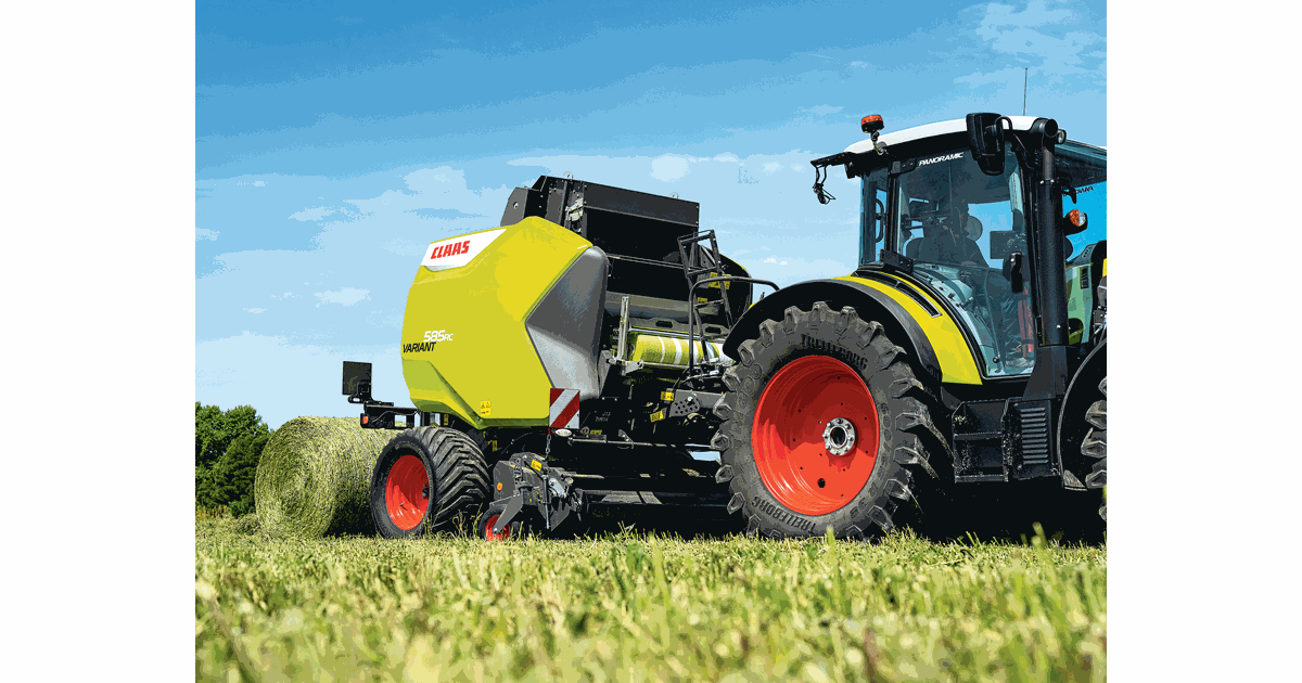 Claas Variant 500 round baler