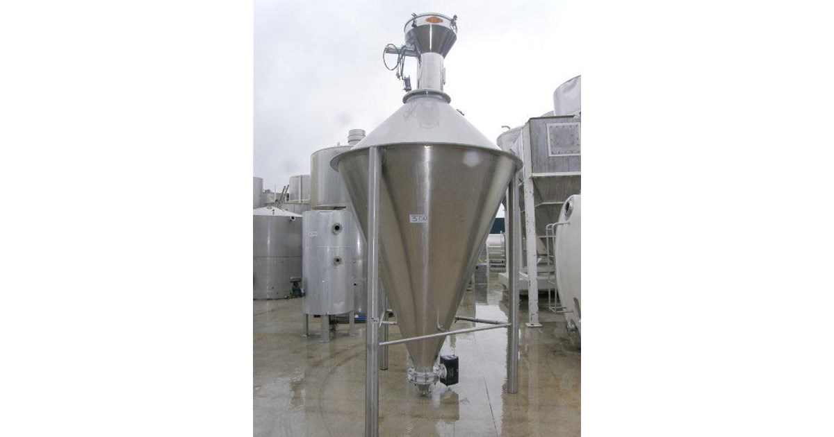CUSTOM BUILT VACUUM TRANSFER HOPPER for sale