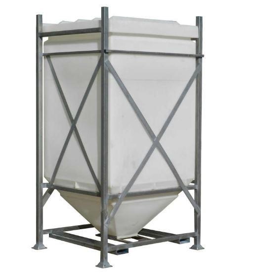 JACKY STORAGE 2,000L CENTRE (FAST DISCHARGE) BIN (STACKING FRAME) for sale