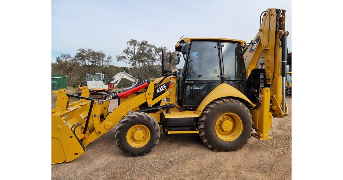 2012 CATERPILLAR 432F BACKHOE 4WD Extendahoe SideShift Fitted with 4in1