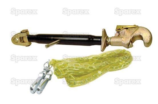 Hydraulic Top Link Fixing Pin 32x125 MM Heavy-Duty Steel - Sparex Part S.119709