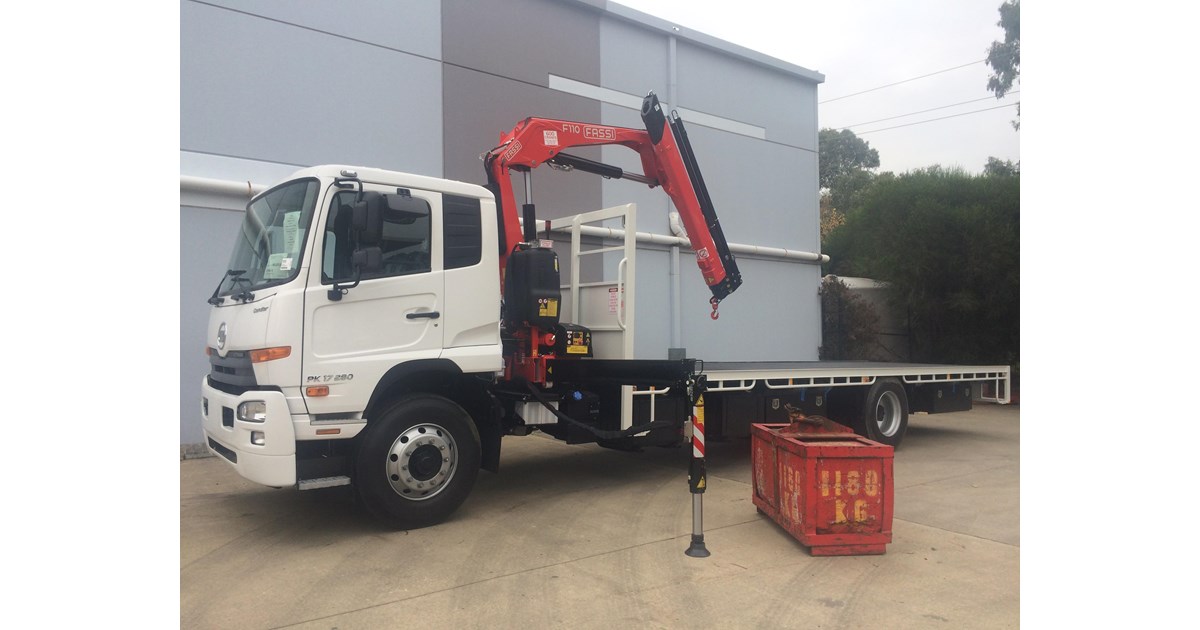 FASSI F110B.0 ACTIVE F110B.0 E-ACTIVE Light Duty Crane For Sale ...