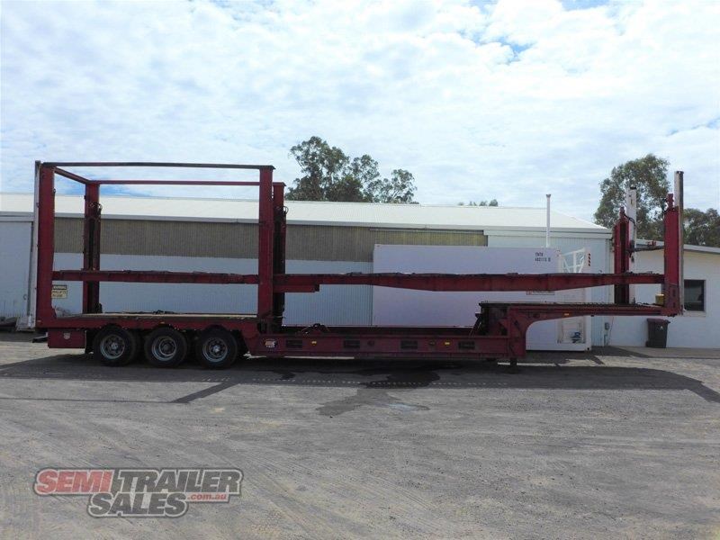 1998 MAXICUBE 6 CAR CARRIER TRAILER for sale or hire