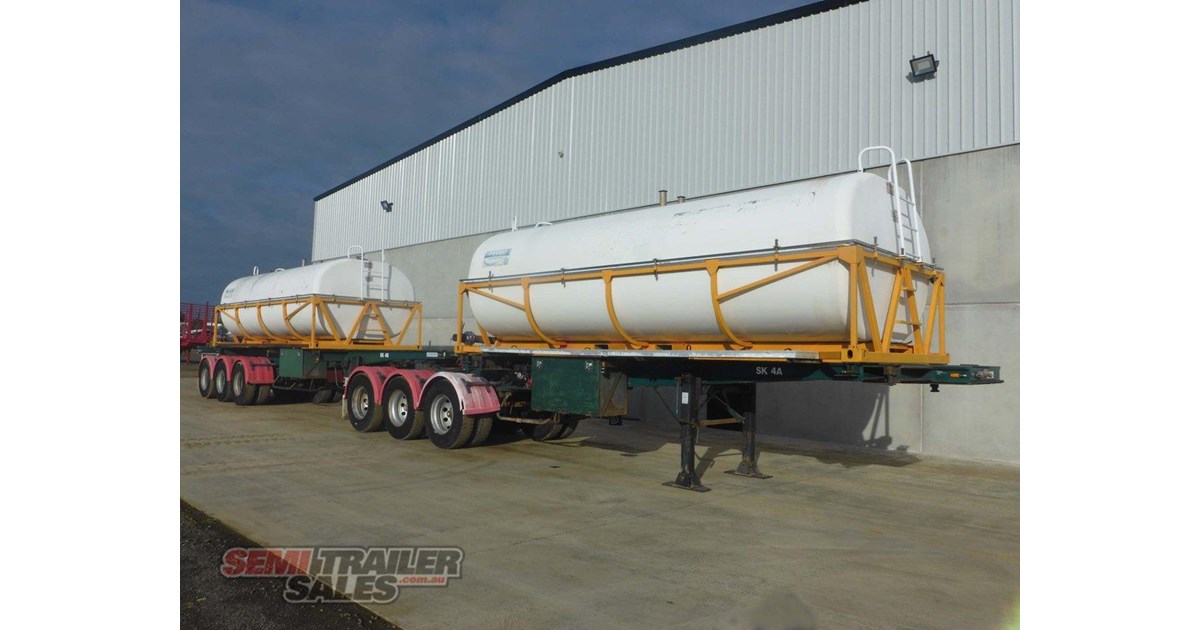 2006 SOUTHERN CROSS SKEL B DOUBLE SET WITH FELCO FIBREGLASS TANKS For Sale