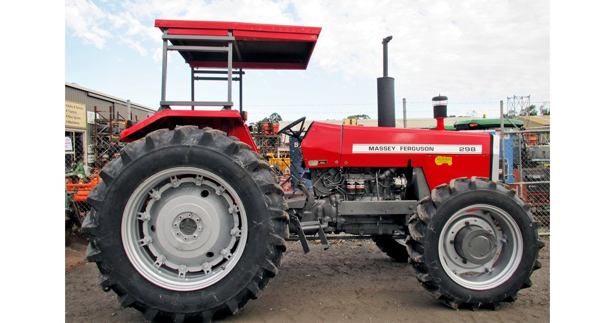 MASSEY FERGUSON 298 TRACTOR 4 WHEEL ASSIST for sale (refcode TA1180772)