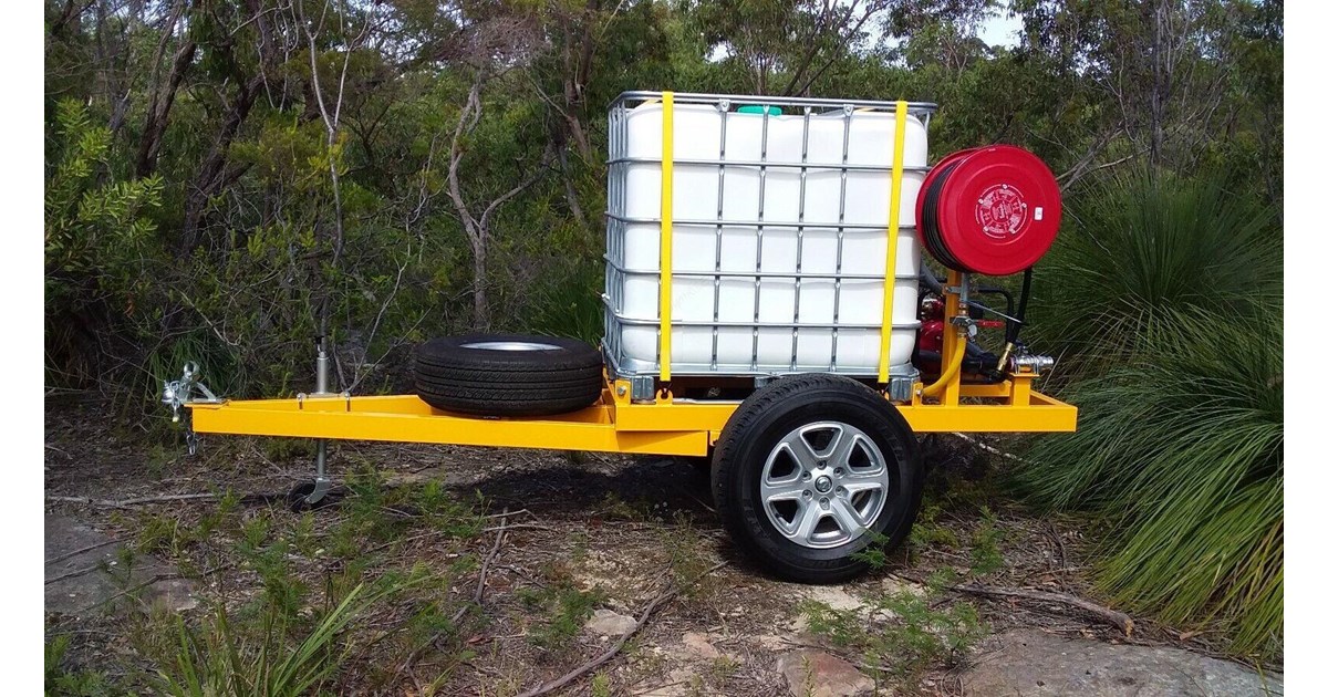 IBC BUSHFIRE FIRE FIGHTING TANKER TRAILER for sale