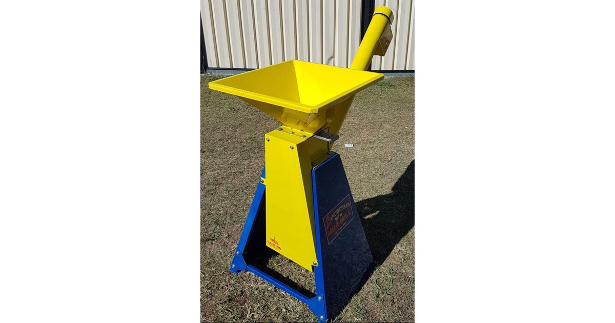 GRAIN ROLLER MILLS GRAIN ROLLER MILL INC AUGER 2HP SINGLE PHASE for