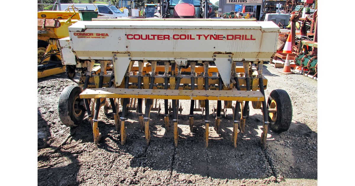 CONNOR SHEA NAPIER 14 ROW COIL TYNE COULTER DRILL SEEDER for sale ...