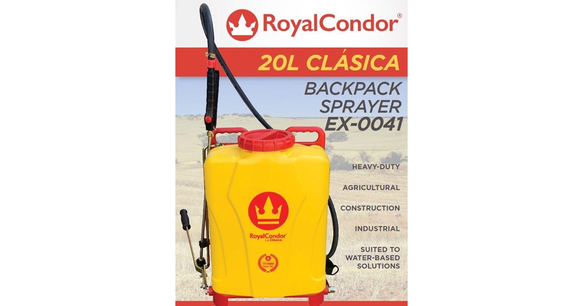 AGPULIE 20L ROYAL CONDOR BACKPACK SPRAYER for sale (refcode TA1198672)
