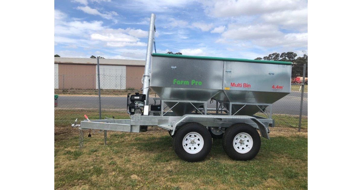 2023 FARM PRO MULTI BIN GROUPER 4.4M3 for sale