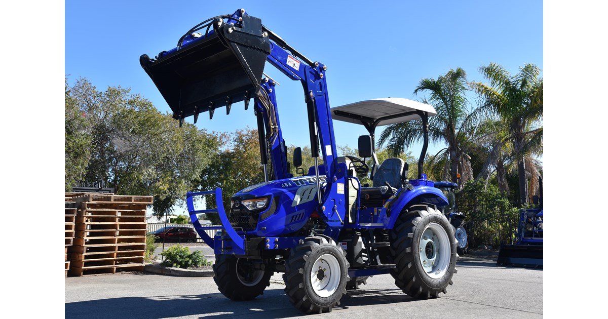 TRIDENT 40HP 4WD TRACTOR WITH 4IN1 BUCKET (550KG FRONT LOADER LIFT ...