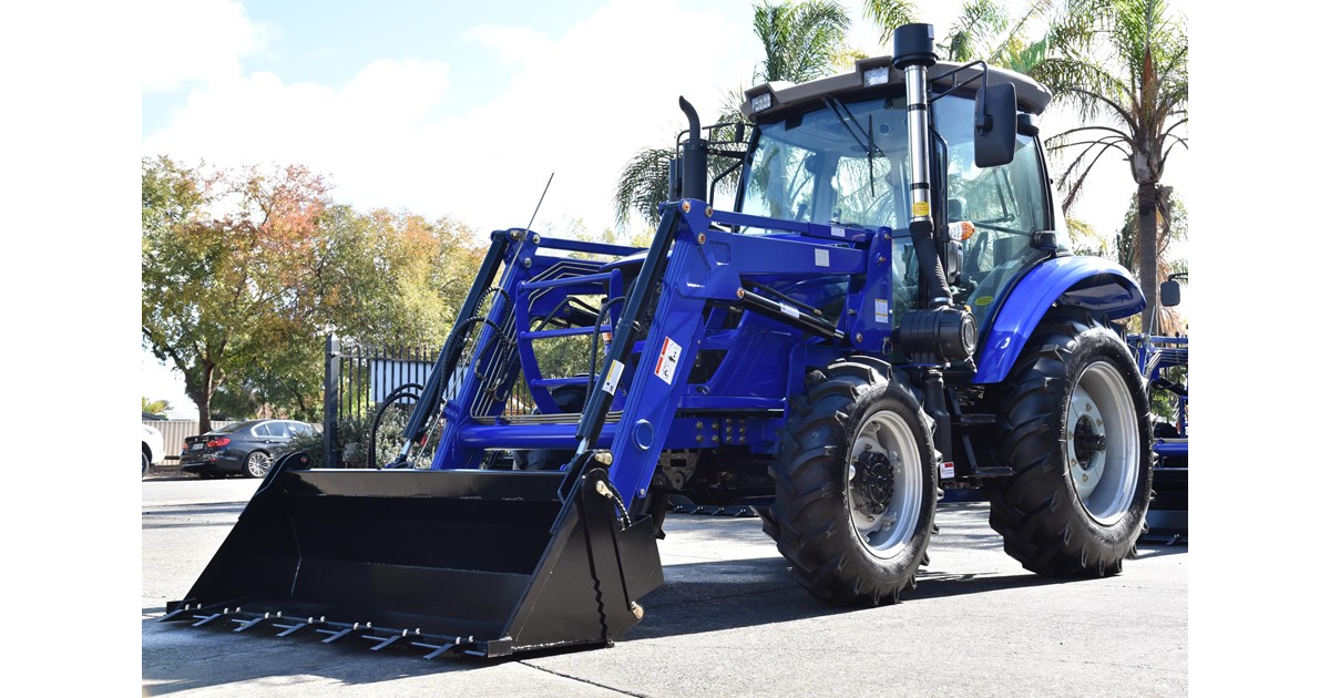 TRIDENT 90HP 4WD A/C CABIN WITH 4IN1 BUCKET (1200KG FRONT LOADER LIFT ...