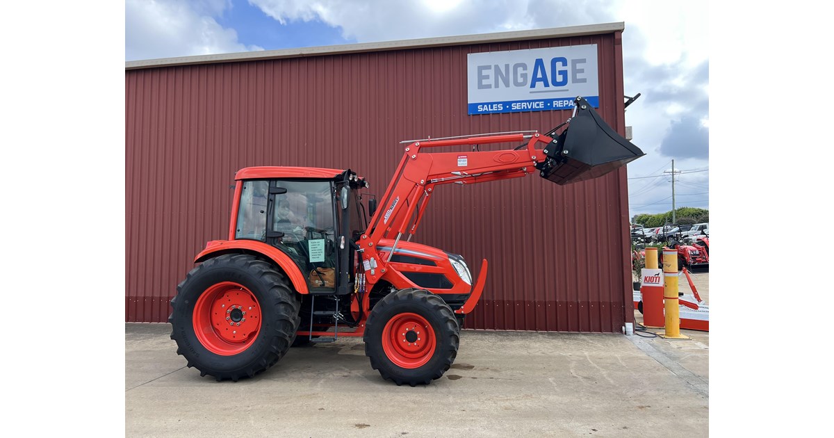 2023 KIOTI PX1153 CAB TRACTOR & FRONT END LOADER for sale