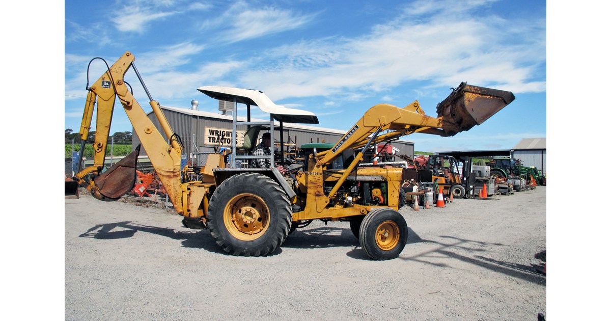 JOHN DEERE 400-A BACKHOE/FRONT END LOADER for sale (refcode TA1199191)