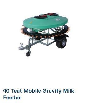 POLYMASTER 40 TEAT MOBILE CALF FEEDER (MILK) 400L for sale (refcode ...