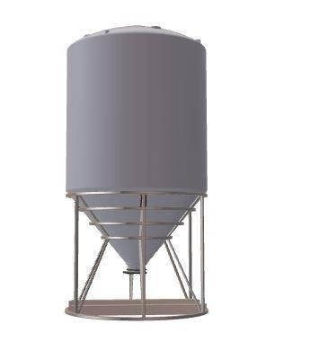 POLYMASTER 12,500L CONE BOTTOM TANK (DRY OUTLET) for sale (refcode ...