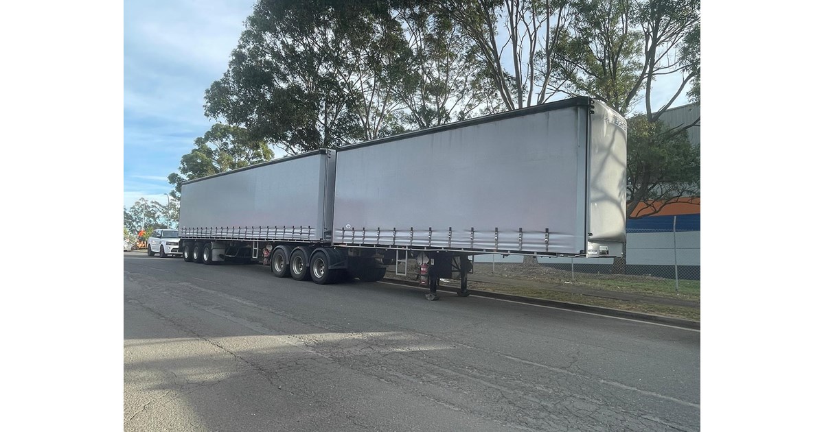 Taughtliners Trailers 2021 FREIGHTER B-DOUBLE STRAIGHT DECK TRAILER/TAUTLINER for sale ...