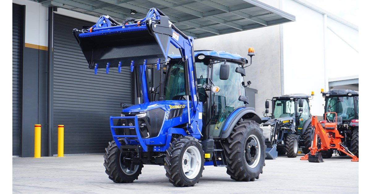 TRIDENT 60HP 4WD A/C CABIN TRACTOR WITH 4IN1 BUCKET (3,690KG GROSS ...