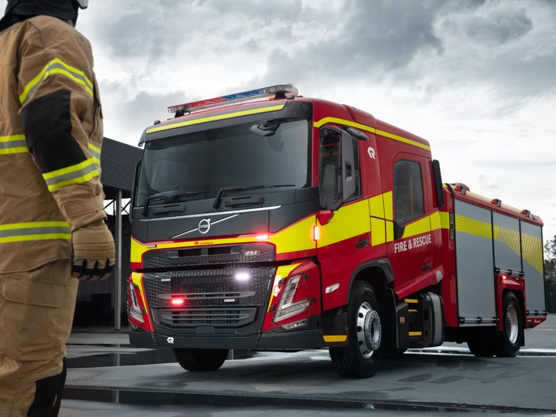 Volvo team up with Rosenbauer on FM emergency response truck | News