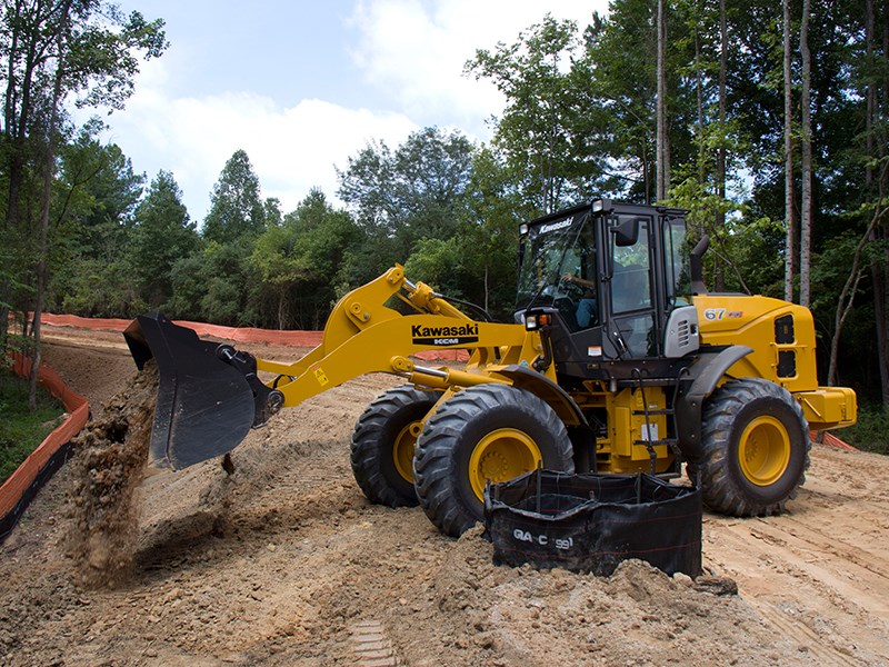 Kawasaki 67Z7 hydrostatic wheel loader coming Down Under