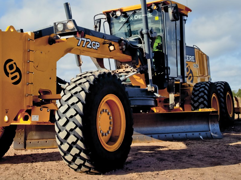 Equipment focus: John Deere 772GP grader