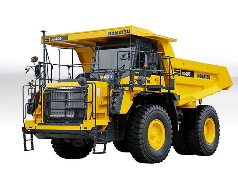 Komatsu America launches new off-road dump trucks