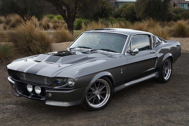 Custom-built Eleanor Mustang