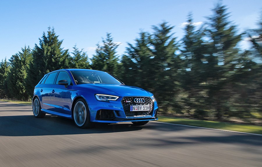 Audi RS3 - ballistic hatch