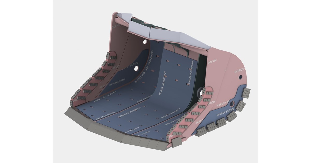 Cat R1600 Bucket ROO ATTACHMENTS CAT R1600G ROCK BUCKET XHD ( MADE TO ORDER ) for sale ...