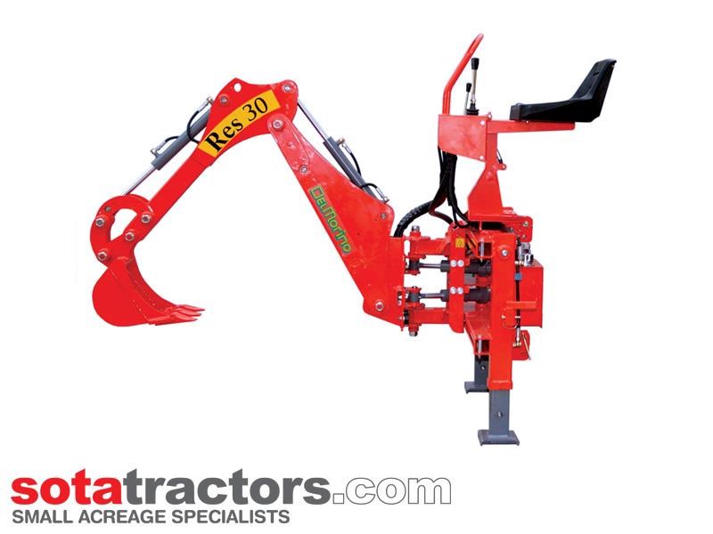 del morino backhoe clipart