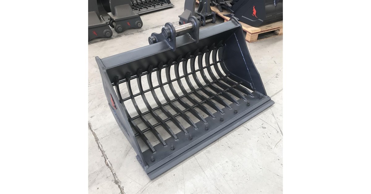 ROO ATTACHMENTS SIEVE SKELETON SHAKER BUCKET - 4 TO 5 TON for sale ...