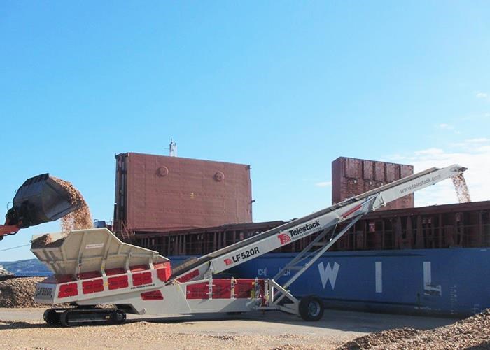 2020 TELESTACK LF-520R RADIAL LOW FEEDER CONVEYOR RADIAL for sale