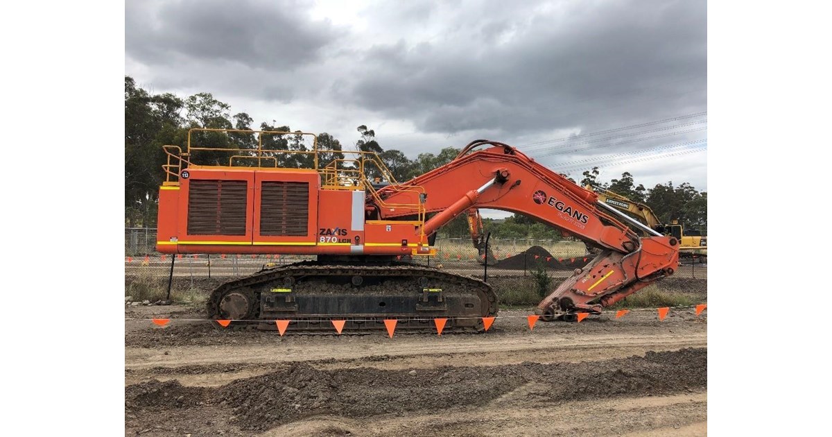 2007 HITACHI ZX870 for sale or hire (refcode TA1020795)