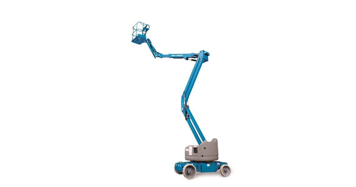 GENIE 40FT ELECTRIC NARROW KNUCKLE BOOM LIFT for sale (refcode TA1030024)