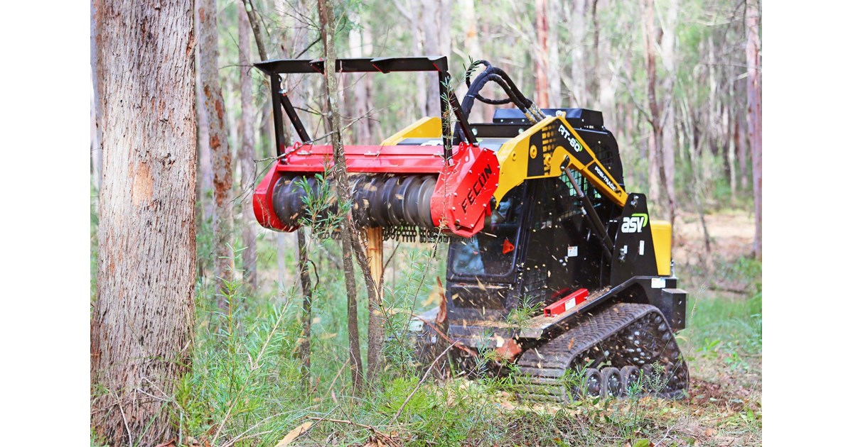 FECON MULCHER FOR SKID STEERS Forestry Mulchers 53LPM+ for sale or hire