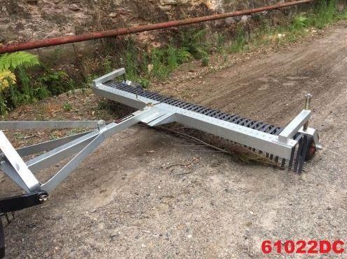 DAKEN STICK RAKE 8FT WITH DEPTH WHEELS - 61022DC for sale (refcode ...