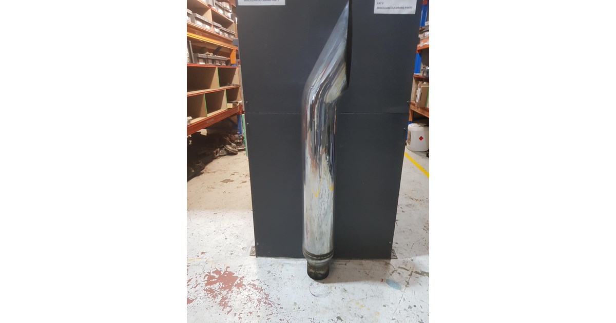 EXHAUST STACK EXHAUST STACK 57" POLISHED CURVED TIP for sale (refcode