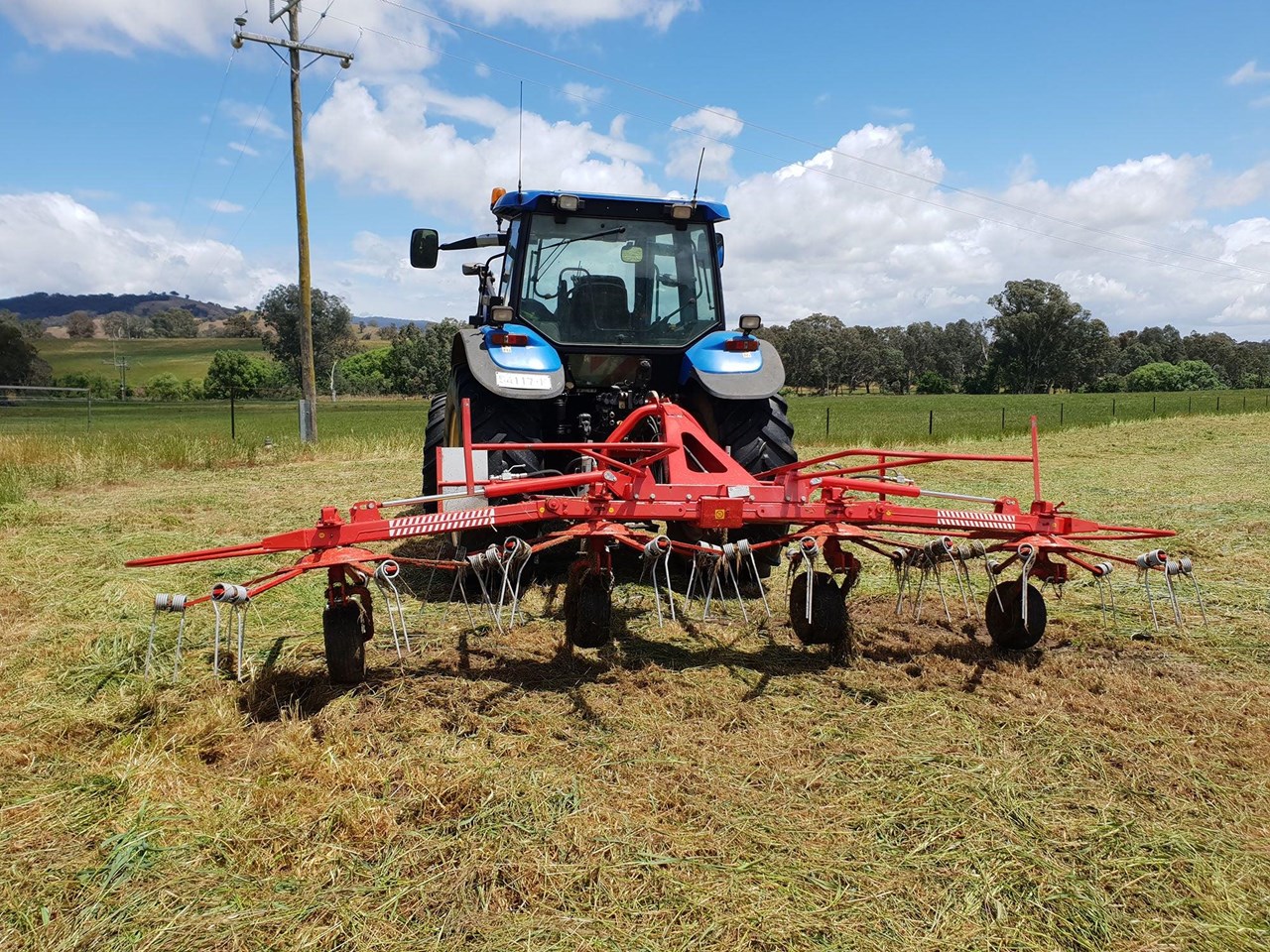 Teter Rake 2025 FARMTECH TOD 696 ROTARY TEDDER RAKE. 6.9M for sale (refcode TA1118275)