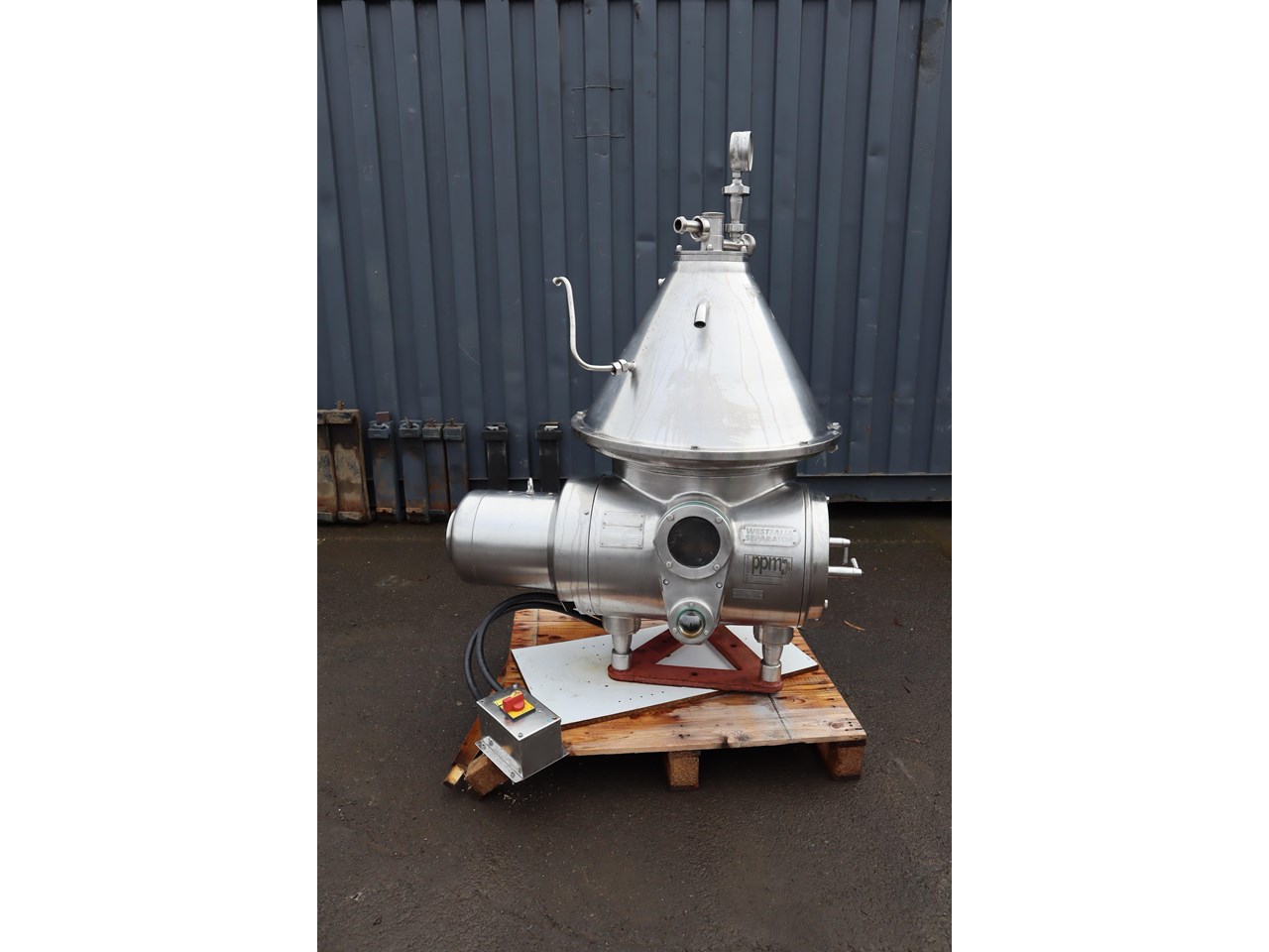 WESTFALIA STAINLESS STEEL MILK SEPARATOR CENTRIFUGE for sale