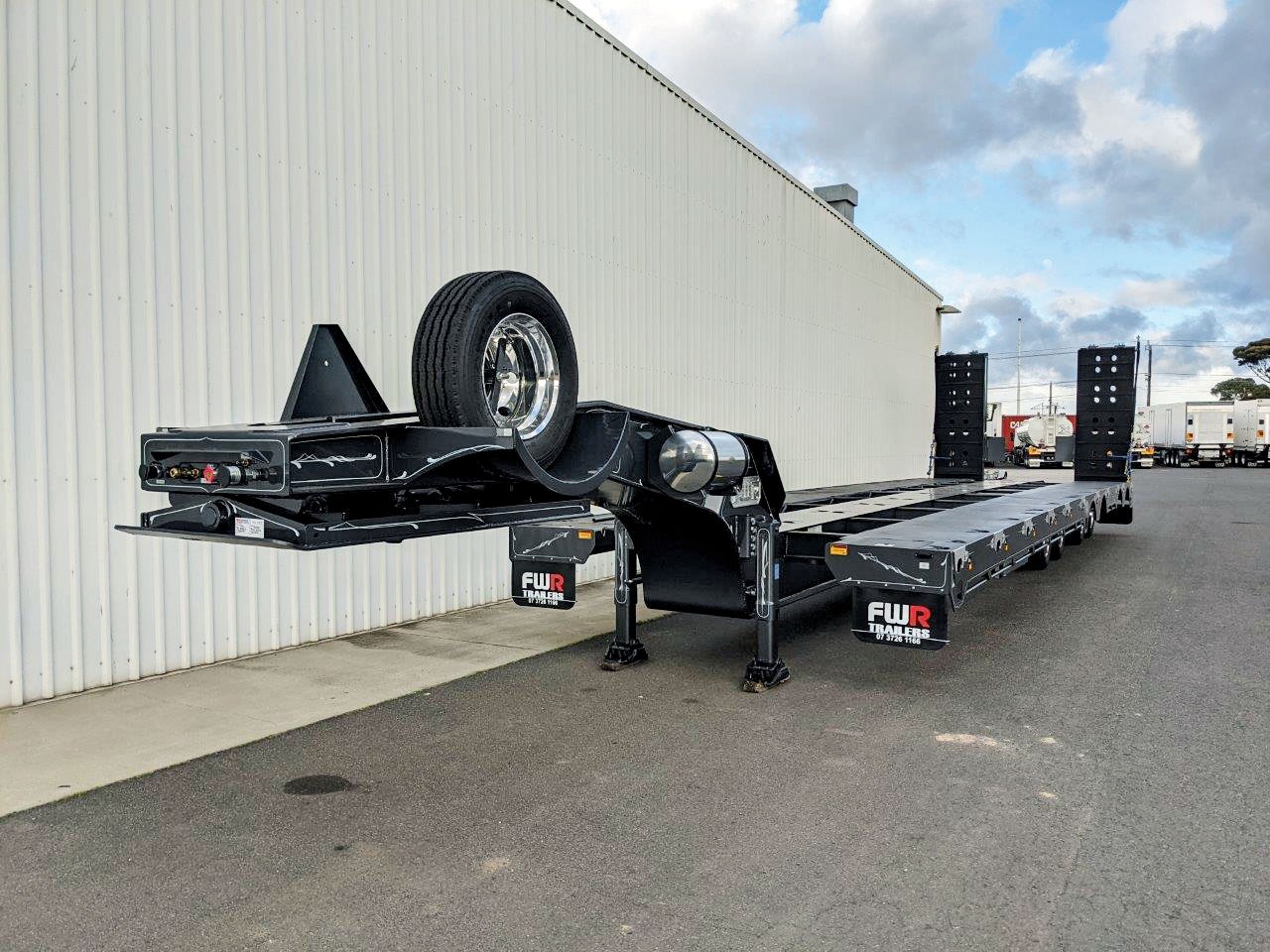 FWR QUAD AXLE 3.5M WIDENING LOW LOADER for sale