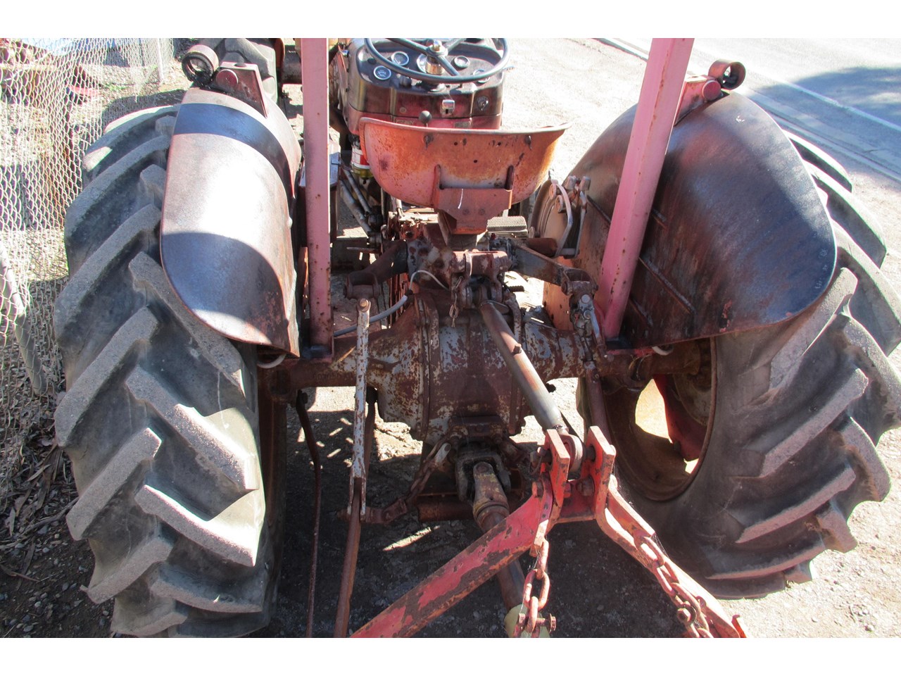 MASSEY FERGUSON 135 3 CYLINDER DIESEL TRACTOR WITH 6' SLASHER (08 8323 ...