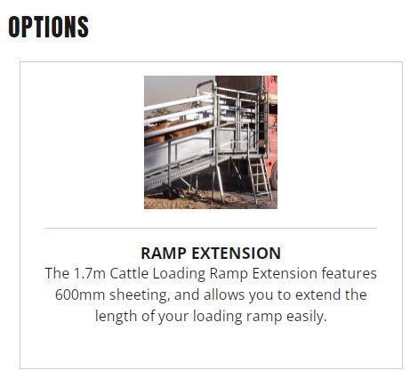 ARROWQUIP 3.5M CATTLE RAMP (ADJUSTABLE) for sale (refcode TA1184479)