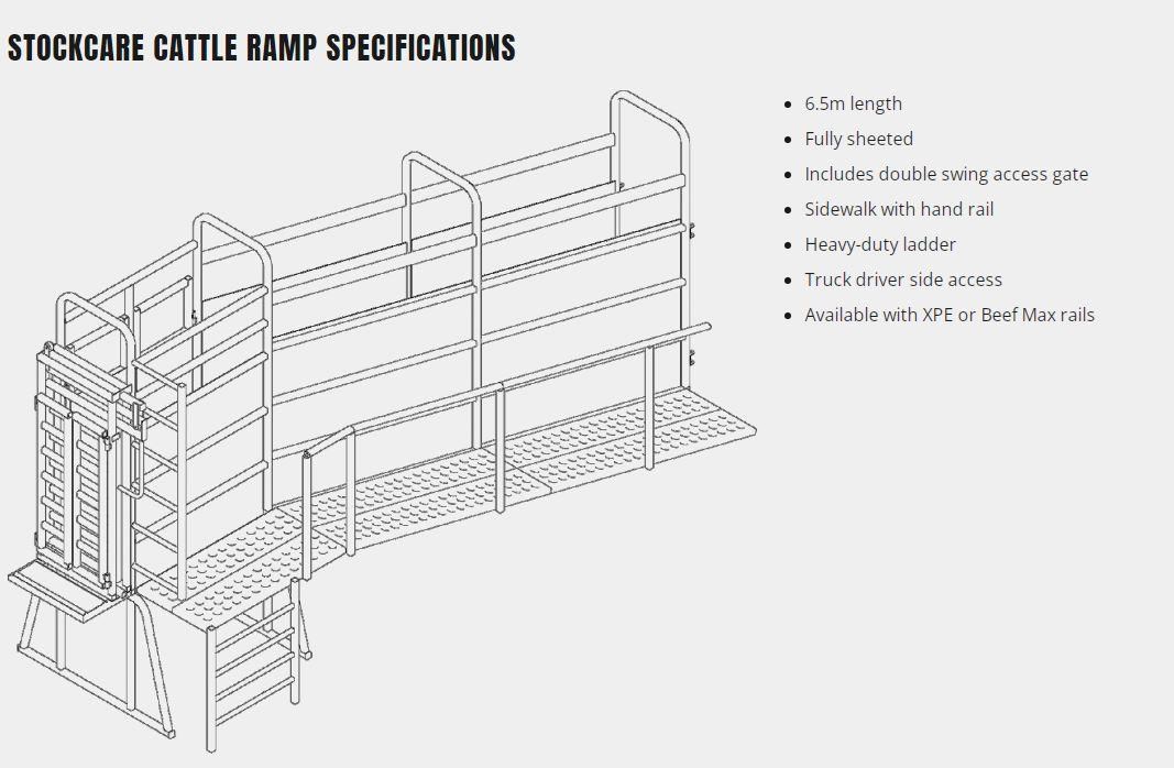 ARROWQUIP 6.5M CATTLE LOADING RAMP (HEAVY DUTY) for sale (refcode ...