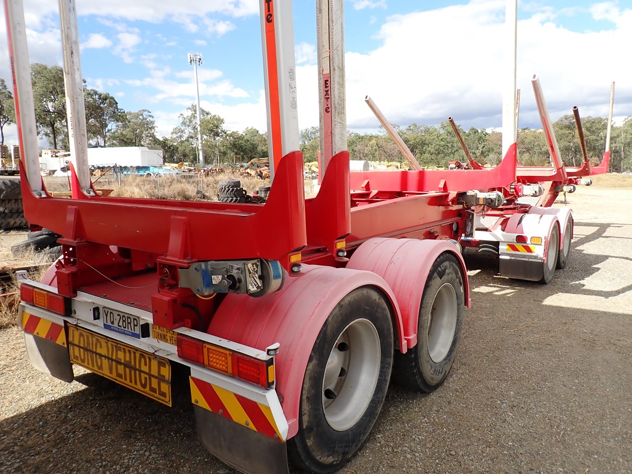 2008 KENNEDY SLIDING MINI B-DOUBLE LOG TRAILERS for sale (refcode