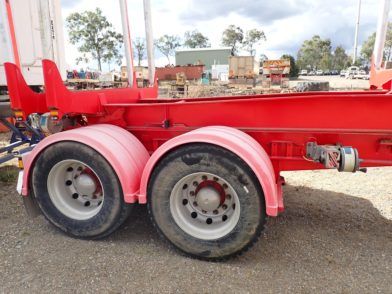 2008 KENNEDY SLIDING MINI B-DOUBLE LOG TRAILERS for sale (refcode