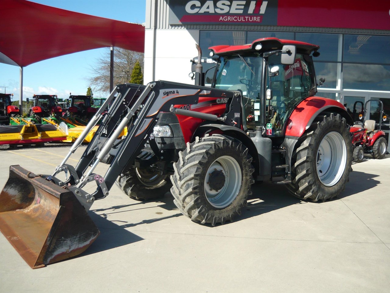 2020 CASE IH MAXXUM 140 Ultimate for sale (refcode TA1189774)